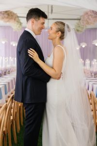 Kelly & Gabriel wedding-Joy By Joelle Bride and groom portrait-Joy By Joelle